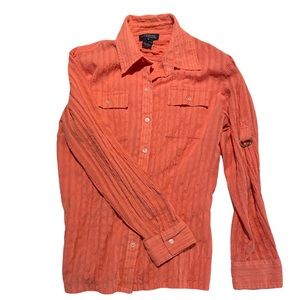 PRICED TO SELL: Jones New York Signature brand. Coral long sleeve, M. Good C.